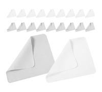 Abaodam Paños Tela de Gamuza para Gafas y Limpieza Reutilizables para Fácil de Usar, Pack de 20 Unidades y Pantallas de Smartphone y Tablet Adecuado para Oficina y Viaje Oficina Viaje