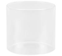 Abaodam Pantalla de Vidrio Transparente para Farol de Gas Ligera y Portátil para Actividades al Aire Libre Cubierta Durable para Faroles de Propano