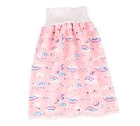 Abaodam Pantalones De Pañal Amigables Piel Ecológicos De Alta Cintura Para Bebés De Color Rosa