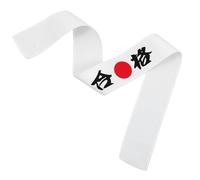 Abaodam Pañuelo Cabeza De Estilo Japonés Samurái Diadema De Chef De Sushi Con Estampado De Kanji y Sol Naciente Para Disfraces De Karate Ninja y Fiestas Temáticas