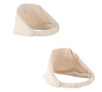 Abaodam Pañuelos Cortavientos de Algodón 2 Piezas para Mujer Elásticos y Anti-Frío Ideales para Embarazo y Posparto Transpirable y Cálido para Otoño E Invierno