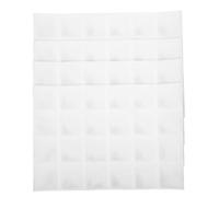 Abaodam Paquetes de Hielo para Conservación de Alimentos 24 Celdas (28x39 Cm) 4 Unidades, Bolsa de Gel Reutilizable Absorción Automática de Agua para Transporte en Cadena de Frío,