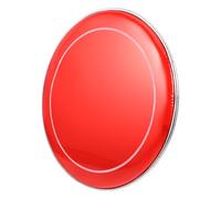 Abaodam Parches de Doble Capa para Membrana Roja de 14 Pulgadas Rendimiento Sensible y Calidad de Sonido Mejorada para Batería y Caja en Escenario y Estudio