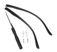Abaodam Patilla de Repuesto para Gafas de Sol Negra Tamaño 8 Par de Patillas Aplicables para Reparación de Gafas Diseño Cómodo y Resistente Accesorio para Kit de Reparación en Salud y