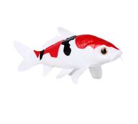 Abaodam Peces Artificiales de Imitación para Acuario Decoración Realista de Plástico Sólido Textura Detallada y Ojos Naturales Juguete Educativo para Adorno Decorativo para Peceras