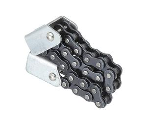 Abaodam Pedal de Bombo Cadena de Doble Hebilla Accesorio para Pedal de Batería para Uso Escenario de Batería Cadena de Repuesto Bañada