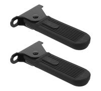 Abaodam Pedales Traseros Plegables para Bicicleta Eléctrica Estriberas de Metal de 5 CM Antideslizantes y Resistentes para Ciclismo al Aire Libre Kit Eléctrico Bicicletas 1 Par