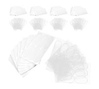 Abaodam Pegatinas Correctoras para Orejas de Elfo 120 Pcs, Cintas Transparentes de Silicona, Soporte Invisible para Orejas Verticales, Adhesivos Cosméticos Portátiles para Contorno