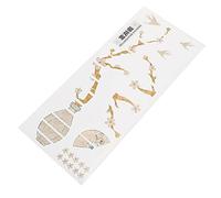 Abaodam Pegatinas Diapasón Guitarra Calcomanías Adhesivo Decoración Resistente