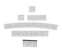 Abaodam Peine Fijador Invisible para Acabado de Cabello Clip para Fijar Cabello Fragmentado Pack 5 Piezas para Niñas y Mujeres Fijador Cómodo para Peinados Diarios y Obsequios