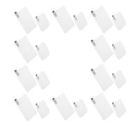 Abaodam Película Electrostática para Cámara de Tablero 20 Piezas Adhesivo Pet Transparente Reutilizable para Parabrisas de Coche de Pantalla 60X80 y 60X110 MM Instalación sin Residuos