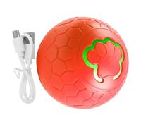 Abaodam Pelota Automática para Perros Luz LED Recargable Juguete Interactivo para Mascotas para Perros Pequeños Medianos y Grandes Que Necesitan Ejercicio