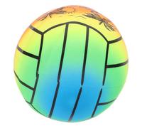 Abaodam Pelota Hinchable Arcoíris PVC Grueso para Playa y Piscina Balón Resistente para Interiores y Exteriores Juguete Deportivo