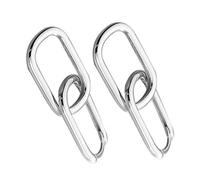 Abaodam Pendientes Colgantes Geométricos Para Mujer Estilo Clásico De Metal Plateado Hipoalergénicos, Ligeros y Reutilizables, Accesorios De Moda Para Uso Diario y Fiestas, Diseño Cuadrado Elegante