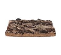 Abaodam Percha para Pájaros de Corteza Natural Plataforma Grande de Madera para Loros y Cacatúas Accesorio para Jaulas de Interior y Exterior Soporte Multifuncional para Descanso y