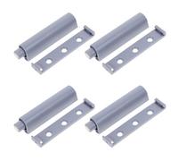 Abaodam Pestillo Magnético para Armarios Función Push To Open, Fácil de Instalar, Material Plástico y Magnet, Pack de 4 Piezas para Cocinas y Dormitorios