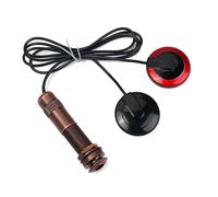 Abaodam Pickups De Con Sensor Piezoeléctrico y Jack De Endpin De Amplificación De Para Guitarra Violín Banjo
