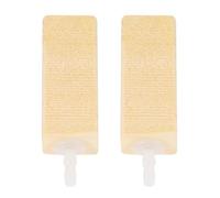 Abaodam Piedra Difusora de Aire para Skimmer de Proteínas de Madera Natural 2 Piezas Burbujeador de Aire para Acuario Compacto Filtro de Esponja para Peceras y Suministros de Acuarios