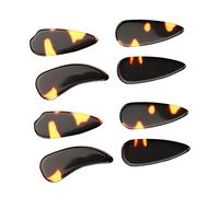 Abaodam Piezas De Cuerda Para Recoger El Dedo Uñas De Instrumento Pegatinas De Guitarra Acústica Protector De Pulgar Para El Cuerpo Púas De Dedo Falso Premium Púas De Ukelele