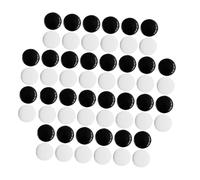 Abaodam Piezas de Go Pequeñas y Resistentes para Juegos de Mesa 360 Unidades de Ajedrez Go de Melamina Doble Cara Accesorio Doméstico Adecuado para Partidas en Familia
