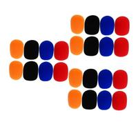 Abaodam Piezas Micrófono Funda Cubre Micrófono Cubre Espuma Micrófono Parabrisas Estudio Micrófono Cubre Micrófono Fundas De Espuma Micrófono De Mano Cubre Micrófono Parabrisas Esponja