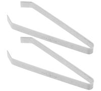 Abaodam Pinzas para Espinas de Pescado de Acero Inoxidable 2piezas Diseño Grueso y Mango Antideslizante para Servir Trucha y Salmón en Cocina