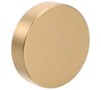 Abaodam Pisapapeles Redondo de Latón Pesado Tamaño Grande 6 CM Pisapapeles Decorativo de Metal para Oficina Escuela y Estantería Soporte para Papel y Caligrafía Tradicional