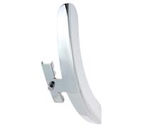 Abaodam Placa Protectora de Banjo, Protector de Banjo de Aleación de Zinc Plata, Instalación Sencilla y Embellecimiento, Apoyabrazos