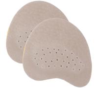 Abaodam Plantillas Delanteras para Tacones Altos de Cuero Khaki, Almohadillas Adhesivas Ligeras y Cómodas para Protección y Soporte del Antepié en Zapatos de Mujer