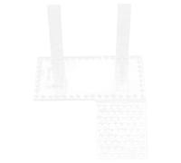 Abaodam Plataforma Colgante Grande para Tomar el Sol para Tortugas, Isla Acrílica con Rampa Antideslizante para Acuarios y Terrarios, Estante Flotante de Descanso para Tortugas Acuáticas