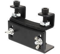 Abaodam Plataforma Elevadora para Bombo Metálica Ajustable Negra, Accesorio para Batería Ajuste de Altura, Adecuado para Músicos y Bateristas Profesionales