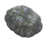 Abaodam Plataforma Flotante de Resina para Tortugas con Cueva Rocosa Rampa para Escalar y Terraza para Tomar el Sol Refugio Seguro para Reptiles Acuarios