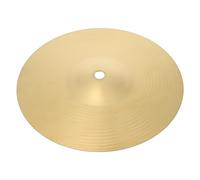 Abaodam Platillo de Latón para Batería de 8 Pulgadas, Accesorio de Percusión Metálico Resistente, Pieza de Repuesto para Kit de Batería, Adecuado para Bateristas y Práctica Musical