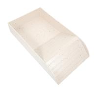 Abaodam Plato para Tortugas con Antideslizante Plataforma para Reptiles Multifuncional Comedero y Bebedero Resistente Color Granito Pequeño para Acuarios y Terrarios