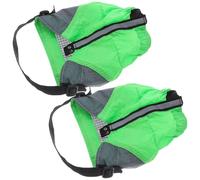 Abaodam Polainas Impermeables para Correr al Aire Cubrezapatos Resistentes al Desgaste Protección contra Arena y Humedad Transpirables y Duraderas para Senderismo y Trail Running