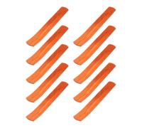 Abaodam Porta Incienso Diseño Elegante de Madera Caqui, 10 Piezas, Soporte Sencillo para Varillas de Incienso Adecuado para Cocinas y Oficinas