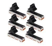 Abaodam Potenciómetro Deslizante de 35mm B10k Cubierta para Mezcladores, 6 Piezas de Plástico, Suave y Duradero, Adecuado para Equipos de Sonido y Dj