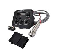 Abaodam Preamplificador Guitarra Bandas Ecualizador Piezoeléctrica Afinador Digital Accesorios Guitarra