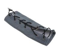 Abaodam Protector Antiarañazos para Loros y Periquitos, Almohadilla de Algodón Ajustable Azul Gris, Tamaño Medio, Protección para Brazo y Hombro en Cuidado de Mascotas Aves