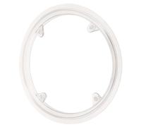 Abaodam Protector de Cadena de Bicicleta de Guardabarros de Duradero Compatible Mayoría de Bicicletas Protección contra Desgaste y Suciedad Color Blanco