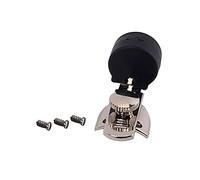 Abaodam Protector De Dedos Para Clarinetes Con Reposapulgar y Tornillos Accesorios De De Kit Durable y Lavable Plateado y Negro