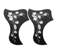 Abaodam Protector de Guitarra Acústica Pvc para Guitarra de 41 Pulgadas 2 Piezas Placa Protectora contra Impactos y Arañazos Pegatina Autoadhesiva Resistente para Suministros