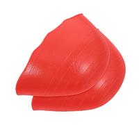 Abaodam Protector Para Puntera De Zapato Gel Suave De Punta Redonda Naranja, Relleno Para Dedos, Plantillas Protectores Para Mujer y Hombre, Alivio Para Pies Sensibles, Uso Casual y Tacones Altos