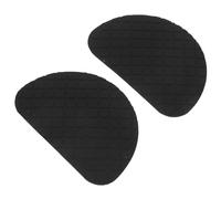 Abaodam Protectores Antideslizantes para Suela de Zapato 1 Par, Almohadillas Adhesivas para Talón en Color Negro, Cojín Antideslizante para Zapatillas y Zapatos, Reducción de Ruido