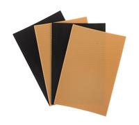 Abaodam Protectores Antideslizantes para Tacones Altos 4 Piezas Almohadillas Adhesivas de Silicona Negra y Nude 100X150 MM Resistentes al Desgaste y Reducción de Ruido para Suela de