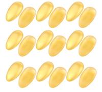 Abaodam Protectores Auditivos para Teñir el Cabello Impermeables, Cubiertas de Orejas para Salón de Belleza, 12 Pares (24 Piezas) Color Amarillo para Uso en Baño y Peluquería