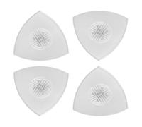 Abaodam Púa para Ruan y Liuqin de Nailon Antideslizante 4 Piezas, Tamaño Pequeño 3.2 Cm X 1.27 Mm, Accesorio para Instrumentos Musicales de Cuerda, Práctica y Duradera