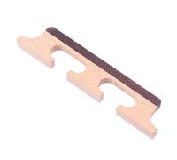 Abaodam Puente Para Banjo De 4 Cuerdas De Arce, Puente Estándar De 3 Patas Antióxido, Accesorio Resistente y Compatible Para Banjo y Guitarra De 4 Cuerdas, Uso Musical