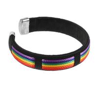 Abaodam Pulsera Arcoíris Delicada para Mujeres Brazalete Creativo con Diseño Colorido Regalo para Parejas y Comunidad Lgtbi Accesorio Versátil para Cumpleaños y Fiestas