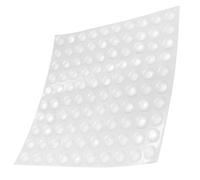 Abaodam Puntos Táctiles Adhesivos de Silicona para Personas con Discapacidad Visual, 100 Unidades Transparentes Antideslizantes para Cajones y Armarios en Hogar y Trabajo
